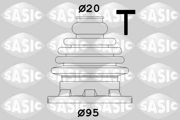 Sasic 9004603 - Paljekumi, vetoakseli inparts.fi