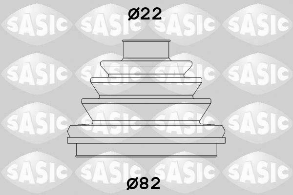 Sasic 9004607 - Paljekumi, vetoakseli inparts.fi