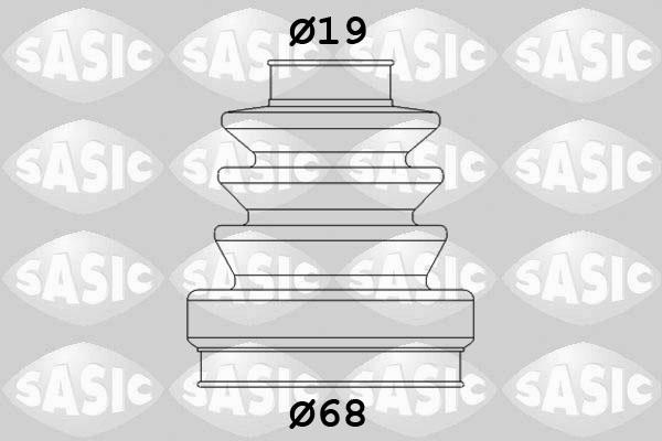 Sasic 9004636 - Paljekumi, vetoakseli inparts.fi