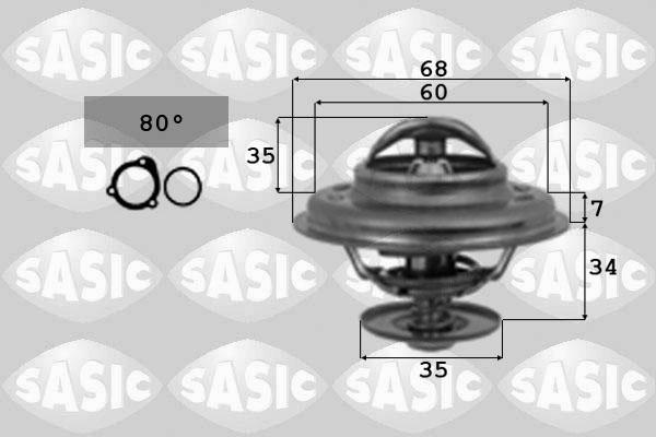 Sasic 9000067 - Termostaatti, jäähdytysneste inparts.fi