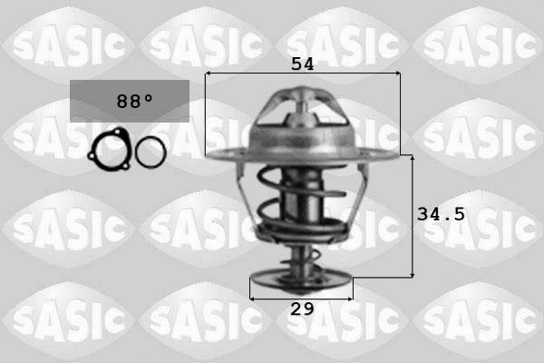 Sasic 9000074 - Termostaatti, jäähdytysneste inparts.fi