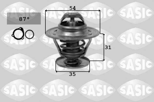 Sasic 9000161 - Termostaatti, jäähdytysneste inparts.fi