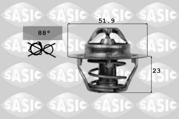 Sasic 9000168 - Termostaatti, jäähdytysneste inparts.fi