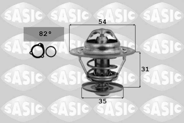 Sasic 9000163 - Termostaatti, jäähdytysneste inparts.fi