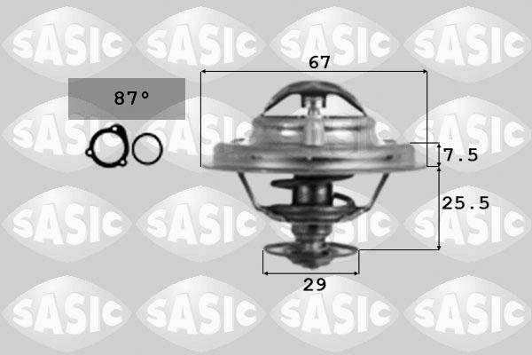 Sasic 9000162 - Termostaatti, jäähdytysneste inparts.fi