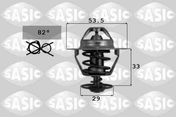 Sasic 9000107 - Termostaatti, jäähdytysneste inparts.fi