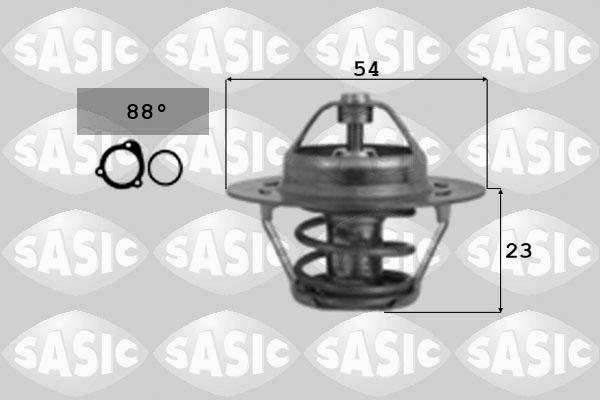 Sasic 9000131 - Termostaatti, jäähdytysneste inparts.fi