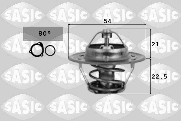 Sasic 9000318 - Termostaatti, jäähdytysneste inparts.fi