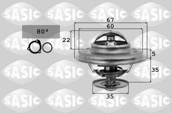 Sasic 9000337 - Termostaatti, jäähdytysneste inparts.fi