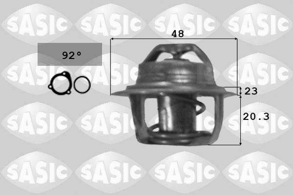 Sasic 9000295 - Termostaatti, jäähdytysneste inparts.fi