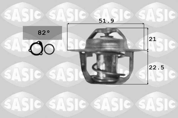 Sasic 9000236 - Termostaatti, jäähdytysneste inparts.fi