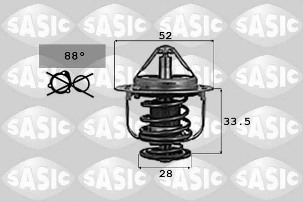 Sasic 9000715 - Termostaatti, jäähdytysneste inparts.fi