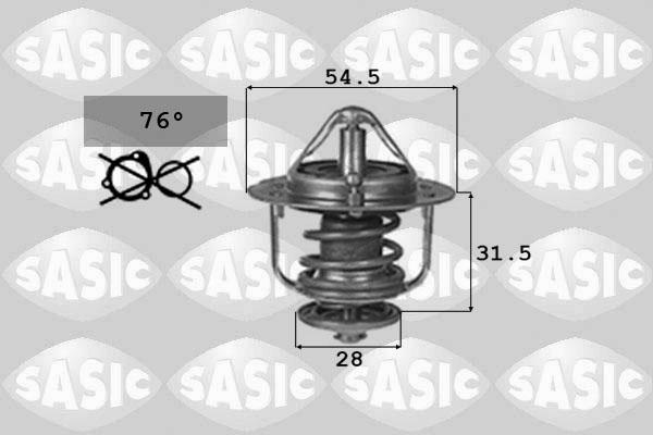 Sasic 9000725 - Termostaatti, jäähdytysneste inparts.fi