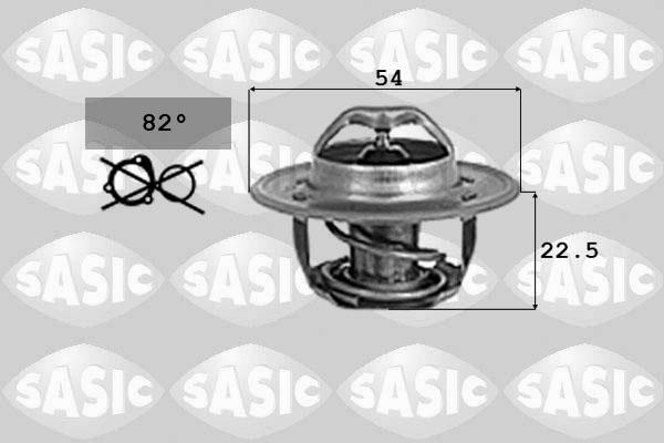 Sasic 9000726 - Termostaatti, jäähdytysneste inparts.fi