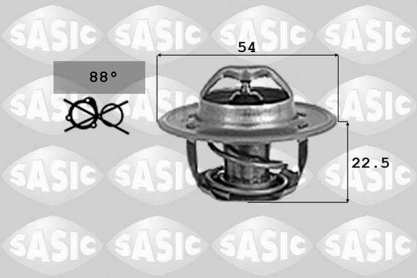 Sasic 9000727 - Termostaatti, jäähdytysneste inparts.fi