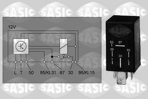 Sasic 9316005 - Rele, hehkutuslaitos inparts.fi