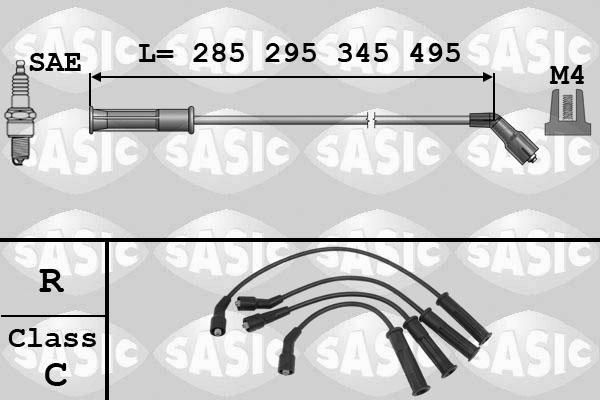 Sasic 9284006 - Sytytysjohtosarja inparts.fi