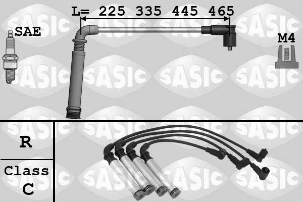 Sasic 9286044 - Sytytysjohtosarja inparts.fi