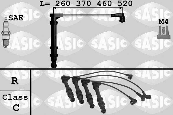 Sasic 9286009 - Sytytysjohtosarja inparts.fi