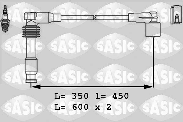 Sasic 9286027 - Sytytysjohtosarja inparts.fi