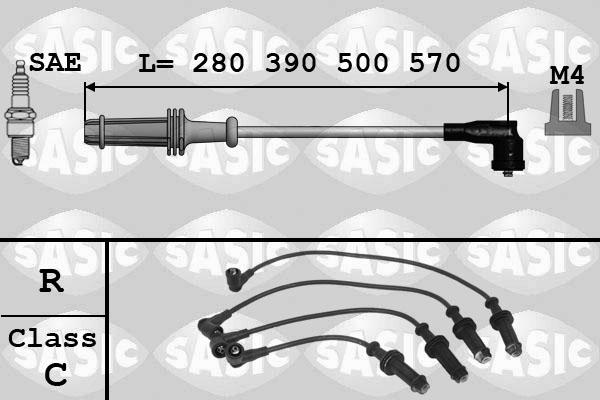 Sasic 9280003 - Sytytysjohtosarja inparts.fi