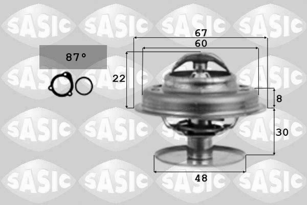 Sasic 4000356 - Termostaatti, jäähdytysneste inparts.fi