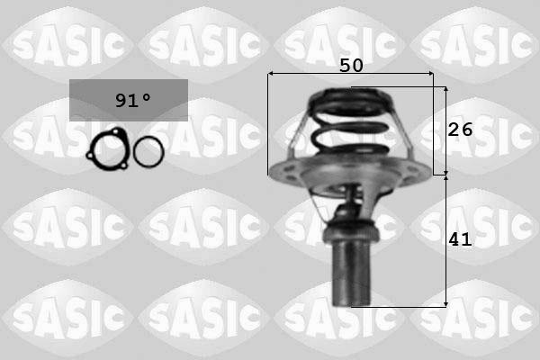 Sasic 4000361 - Termostaatti, jäähdytysneste inparts.fi