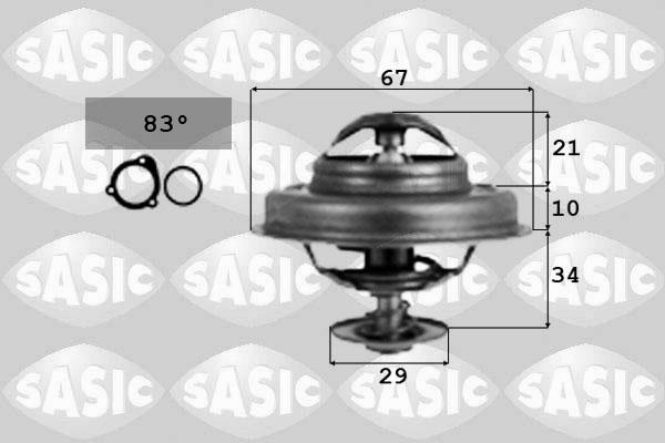 Sasic 4000368 - Termostaatti, jäähdytysneste inparts.fi