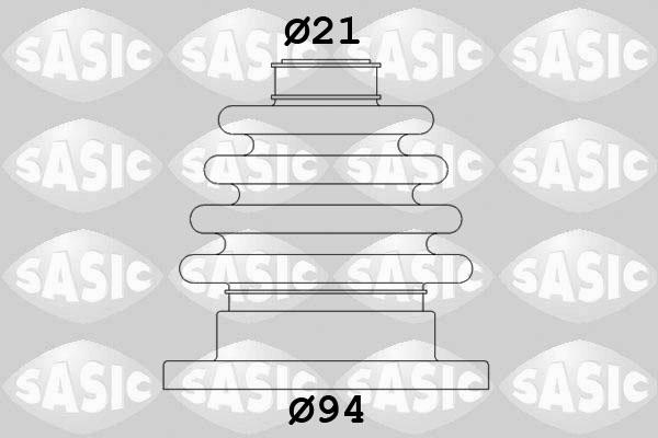 Sasic 4003444 - Paljekumi, vetoakseli inparts.fi