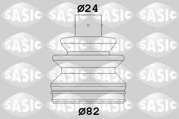 Sasic 4003448 - Paljekumi, vetoakseli inparts.fi