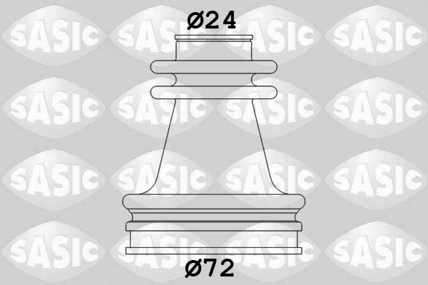 Sasic 4003462 - Paljekumi, vetoakseli inparts.fi