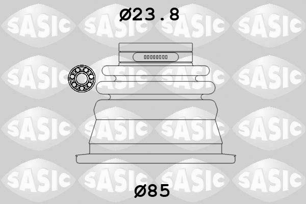 Sasic 4003419 - Paljekumi, vetoakseli inparts.fi