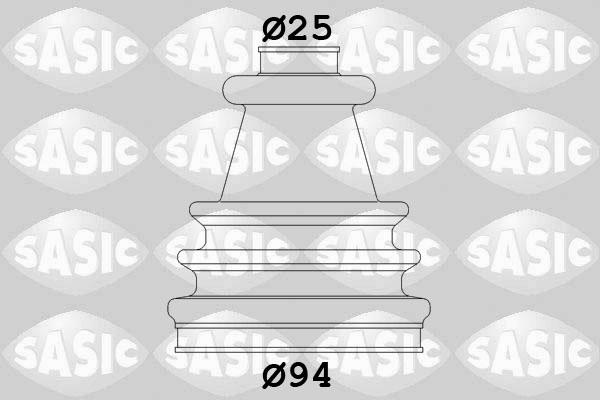 Sasic 4003417 - Paljekumi, vetoakseli inparts.fi