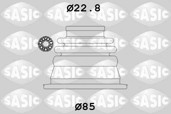 Sasic 4003427 - Paljekumi, vetoakseli inparts.fi