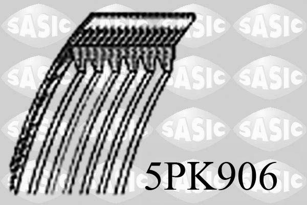 Sasic 5PK906 - Moniurahihna inparts.fi