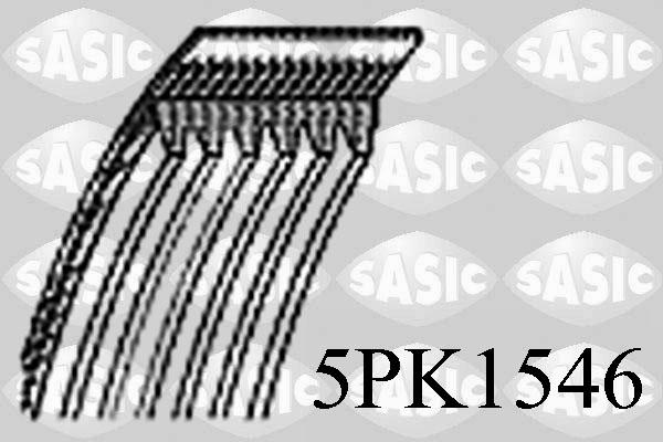 Sasic 5PK1546 - Moniurahihna inparts.fi