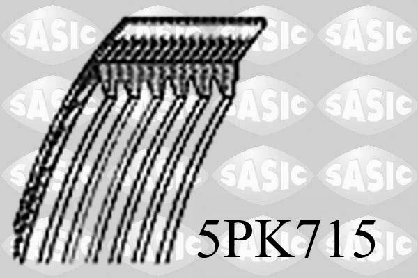 Sasic 5PK715 - Moniurahihna inparts.fi