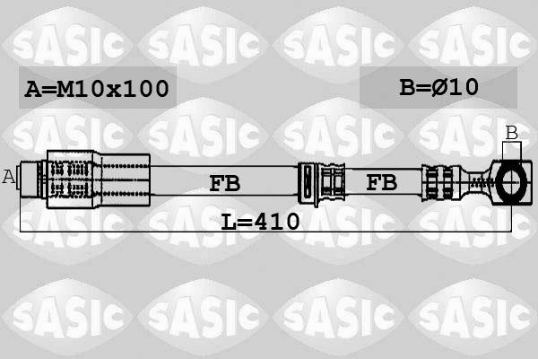 Sasic 6606044 - Jarruletku inparts.fi