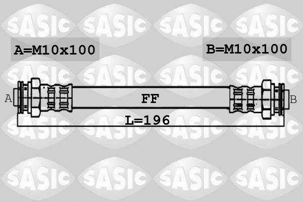 Sasic 6606069 - Jarruletku inparts.fi