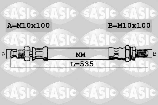 Sasic 6606005 - Jarruletku inparts.fi