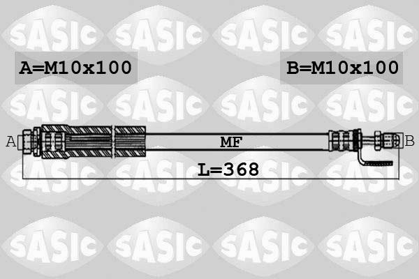 Sasic 6606080 - Jarruletku inparts.fi