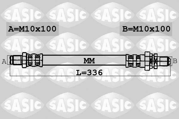 Sasic 6606029 - Jarruletku inparts.fi