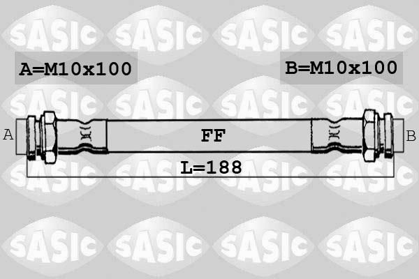 Sasic 6606028 - Jarruletku inparts.fi