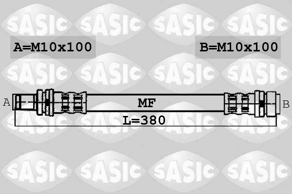 Sasic 6606190 - Jarruletku inparts.fi