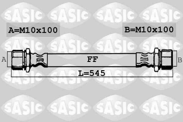 Sasic 6606191 - Jarruletku inparts.fi