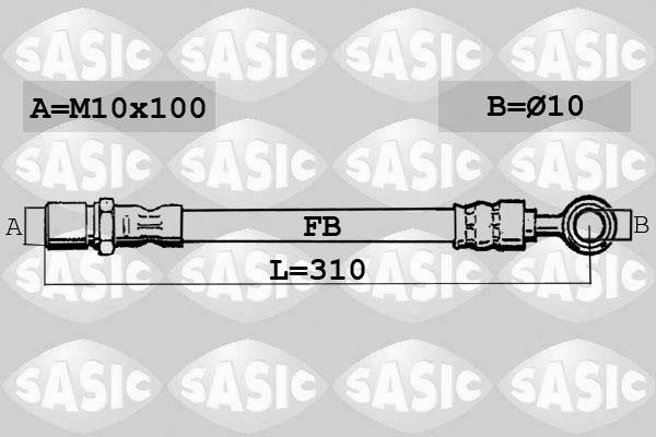 Sasic 6606108 - Jarruletku inparts.fi