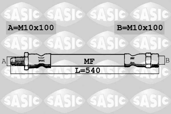 Sasic 6606183 - Jarruletku inparts.fi