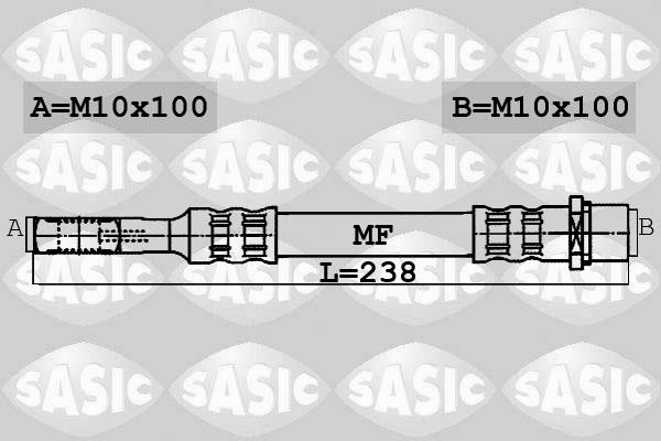 Sasic 6606202 - Jarruletku inparts.fi