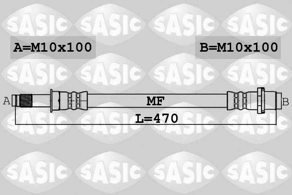 Sasic 6606230 - Jarruletku inparts.fi