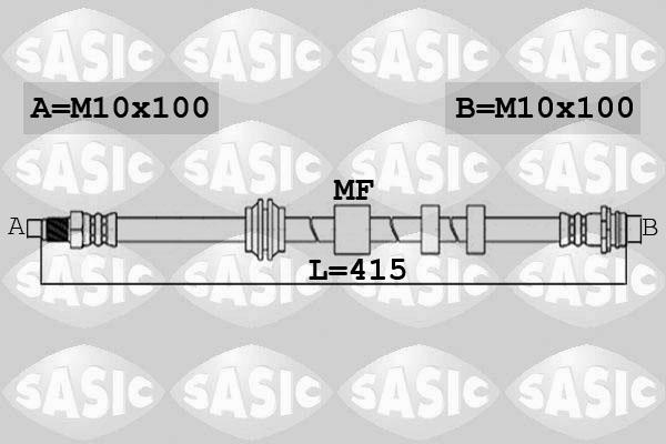 Sasic 6606221 - Jarruletku inparts.fi